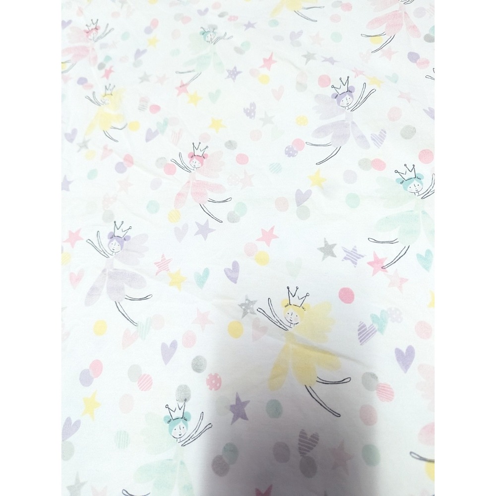Pottery Barn Kids Pixie Fairy Standard Pillowcase Organic Cotton Princess Whimsy